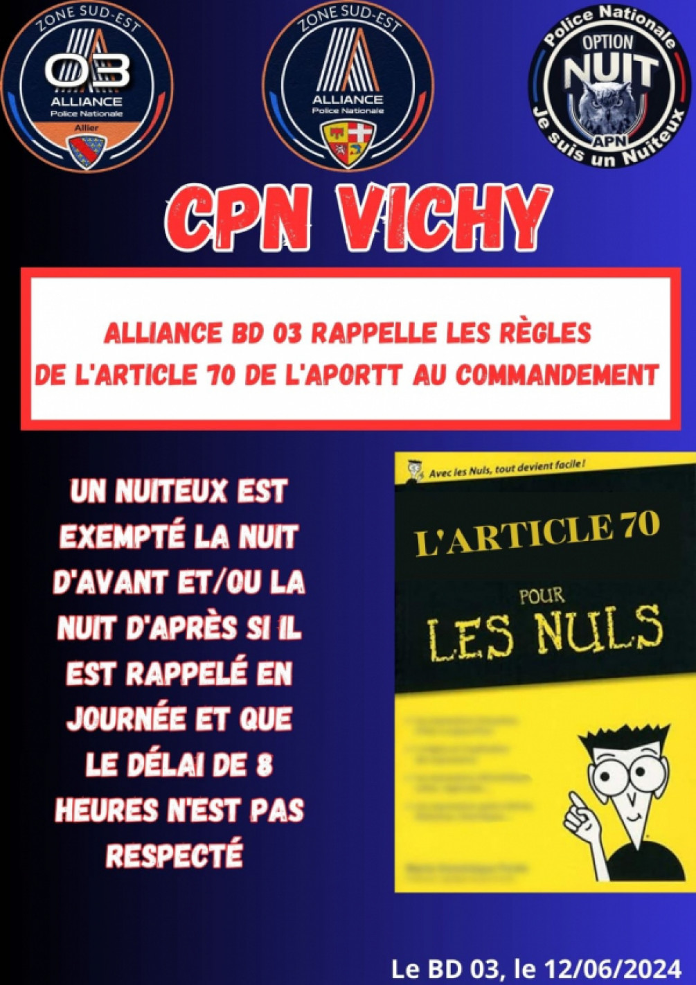 ALLIANCE PN 03  CPN Vichy 